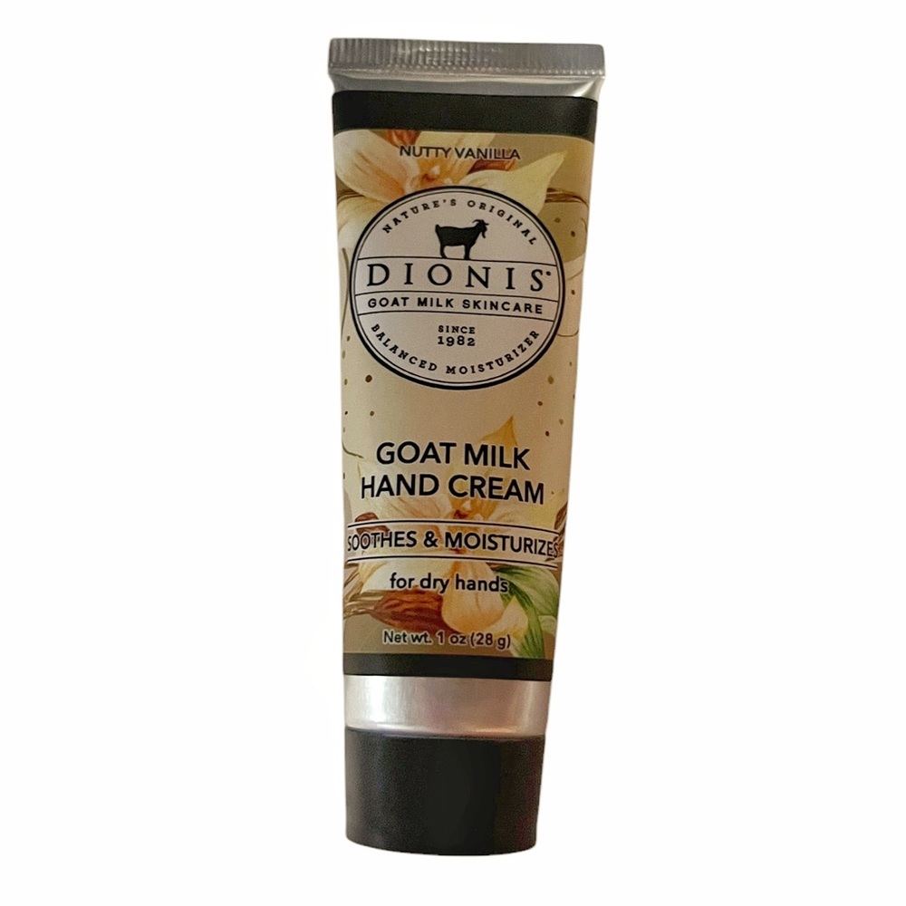 💥 3/$15 🆕 Dionis Goat’s Milk Hand Cream - Nutty Vanilla - 28g